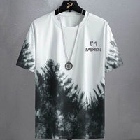 Men's 2025 Summer Printed Sports Basketball Set – Polyester Short Sleeve T-Shirt & Shorts