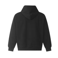 Fashion Printing Hooded Loose Sweater Men