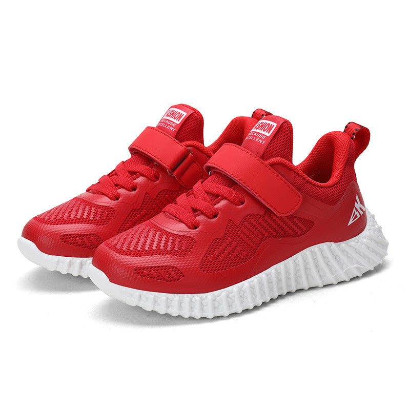 Children's Sports Shoes Boys Breathable Middle-Aged Children's Fashion Flying Knitting Shoes Girls Casual Children's Shoes