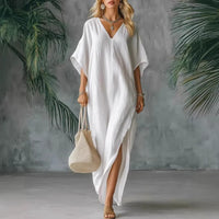 Lightweight Summer V-neck Loose And Comfortable Dress